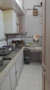 Kitchen Image of 600 Sq.ft 1 BHK Apartment / Flat for rent in Hindustan Times Apartments, Mayur Vihar Phase 1 New Delhi for Rs. 27000