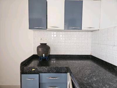 Kitchen Image of 890 Sq.ft 2 BHK Apartment / Flat for rent in Majestique Manhattan I Building, Wagholi Pune for Rs. 20500