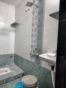 Bathroom Image of 550 Sq.ft 1 BHK Independent House for rent in Nigdi Pune for Rs. 14500