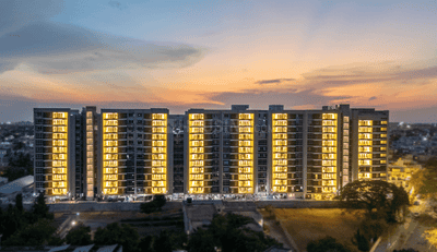 Image of 1904 Sq.ft 3 BHK Apartment / Flat for sale in Puravankara Somerset House, Guindy, Chennai for Rs. 32000000