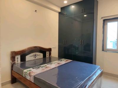 Bedroom Image of 803 Sq.ft 1 BHK Apartment / Flat for rent in Gachibowli Hyderabad for Rs. 30000