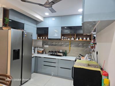 Kitchen Image of 1332 Sq.ft 3 BHK Apartment / Flat for sale in Anand Ilyf, Vaishno Devi Circle Ahmedabad for Rs. 14500000