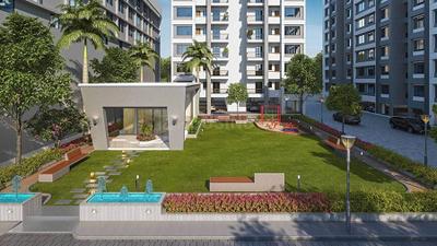 Image of 700 Sq.ft 2 BHK Apartment / Flat for sale in Zillion Sparsh, Tarsali, Vadodara for Rs. 4500000
