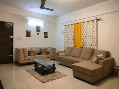 Living Room Image of 1908 Sq.ft 3 BHK Apartment / Flat for rent in Mithuna White Water, Jakkur Bengaluru for Rs. 50000