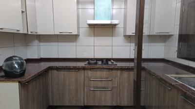 Kitchen Image of 2000 Sq.ft 3 BHK Builder Floor for rent in Greater Kailash I New Delhi for Rs. 140000