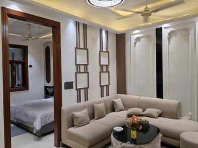Living Room Image of 600 Sq.ft 2 BHK Apartment / Flat for sale in Nangli Sakrawati New Delhi for Rs. 4000001