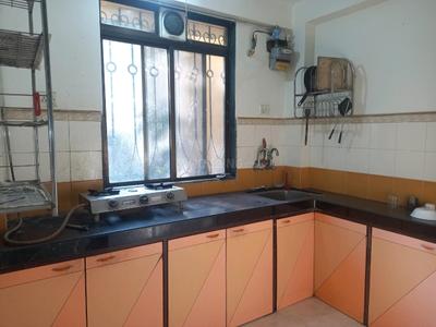 Kitchen Image of 539 Sq.ft 1 BHK Apartment / Flat for rent in Lodha Paradise, Thane West Thane for Rs. 25000