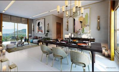 Living Room Image of 1154 Sq.ft 2 BHK Apartment / Flat for sale in Piramal Revanta, Mulund West Mumbai for Rs. 24500000