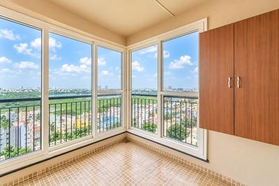 Balcony Image of 1800 Sq.ft 3 BHK Apartment / Flat for rent in Sobha Lake Gardens, K R Puram Bengaluru for Rs. 66000