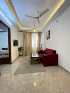 Living Room Image of 720 Sq.ft 1 BHK Apartment / Flat for rent in BTM Layout Bengaluru for Rs. 34599