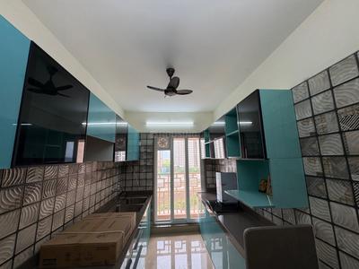 Kitchen Image of 1215 Sq.ft 3 BHK Apartment / Flat for sale in Paradise Sai World City, Panvel Navi Mumbai for Rs. 21500000
