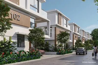 Image of 4585 Sq.ft 4 BHK Villa for sale in Radhey Raaga, Kollur, Hyderabad for Rs. 65500000