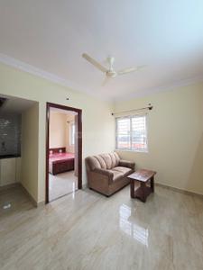 Hall Image of 750 Sq.ft 1 BHK Apartment / Flat for rent in Hulimavu Bengaluru for Rs. 27000
