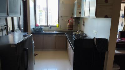 Kitchen Image of 1300 Sq.ft 2 BHK Apartment / Flat for sale in Anaahata, Makarba Ahmedabad for Rs. 7000000