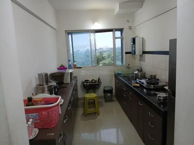 Kitchen Image of 1020 Sq.ft 2 BHK Apartment / Flat for sale in Karia Konark Exotica, Wagholi Pune for Rs. 6900000