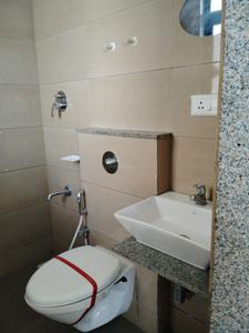 Common Bathroom Image of 2406 Sq.ft 3 BHK Apartment / Flat for sale in Sandesh Shompole, Thaltej Ahmedabad for Rs. 22500000