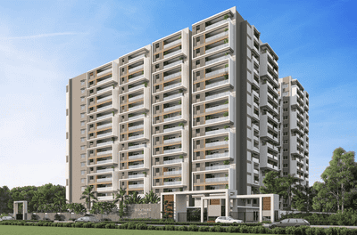 Image of 1225 Sq.ft 2 BHK Apartment / Flat for sale in Kondapur, Hyderabad for Rs. 11270000