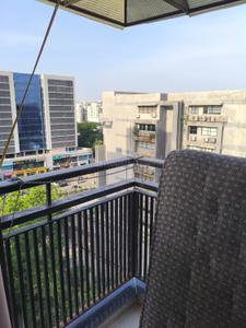Balcony Image of 1932 Sq.ft 3 BHK Apartment / Flat for sale in Prahlad Nagar Ahmedabad for Rs. 15500000