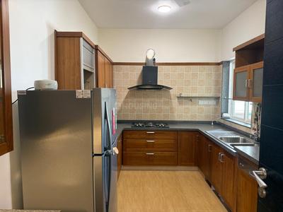 Kitchen Image of 2098 Sq.ft 3 BHK Apartment / Flat for sale in Prestige Neptunes Courtyard, Marine Drive Kochi for Rs. 28200000