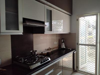 Kitchen Image of 2184 Sq.ft 3.5 BHK Independent House for rent in Paramount Golfforeste Villas, Surajpur Greater Noida for Rs. 35000