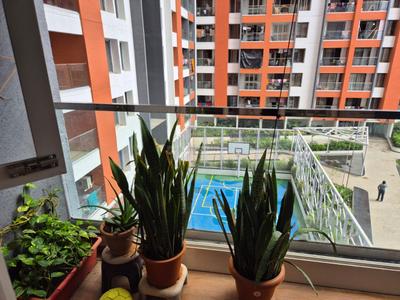 Balcony Image of 1050 Sq.ft 2 BHK Apartment / Flat for rent in Kohinoor Sapphire III, Tathawade Pune for Rs. 36000