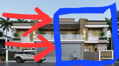 Image of 1500 Sq.ft 3.5 BHK Duplex for sale in Tukum, Chandrapur for Rs. 9000000