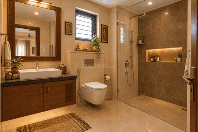 Bathroom Image of 1585 Sq.ft 3 BHK Apartment / Flat for sale in NBR Soul Of The Seasons Phase 1, Mullur Bengaluru for Rs. 13700000
