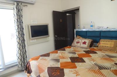 Bedroom Image of 1500 Sq.ft 3 BHK Apartment / Flat for rent in Sunrise Glory, Shilphata Thane for Rs. 45000