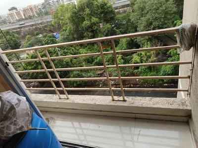 Balcony Image of 308 Sq.ft 1 BHK Apartment / Flat for sale in Guru Sai Pride, Panvel Navi Mumbai for Rs. 4350000