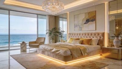 Bedroom Image of 1150 Sq.ft 2 BHK Apartment / Flat for sale in One Marina, Marine Lines Mumbai for Rs. 69900000