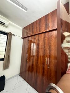 Bedroom Image of 650 Sq.ft 1 BHK Apartment / Flat for rent in Karve Nagar Pune for Rs. 30000