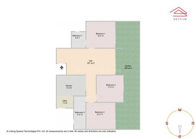Image of 1472 Sq.ft 3 BHK Apartment / Flat for sale in Dasta Concerto by Dasta Developers, Yamare, Bengaluru for Rs. 19900000