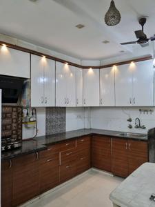 Kitchen Image of 900 Sq.ft 3 BHK Apartment / Flat for rent in Mahavir Enclave New Delhi for Rs. 24000