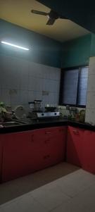 Kitchen Image of 550 Sq.ft 1 BHK Apartment / Flat for rent in Vishrantwadi Pune for Rs. 16000