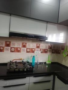 Kitchen Image of 1800 Sq.ft 3 BHK Independent House for sale in Akash Grand City, Enasan Ahmedabad for Rs. 22100000