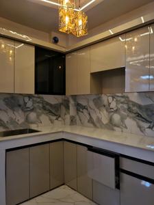 Kitchen Image of 810 Sq.ft 3 BHK Apartment / Flat for sale in Dwarka Mor New Delhi for Rs. 6000001