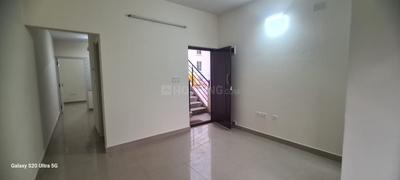 Bedroom Image of 583 Sq.ft 1 BHK Independent House for rent in Murugeshpalya Bengaluru for Rs. 22000