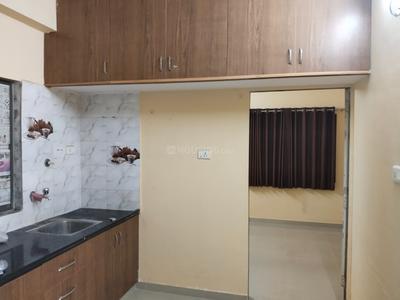 Kitchen Image of 800 Sq.ft 1 BHK Apartment / Flat for rent in Shree Rang Nanocity 2, Sargasan Gandhinagar for Rs. 15000