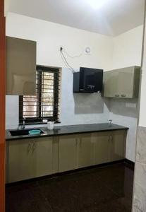 Kitchen Image of 1200 Sq.ft 2 BHK Independent House for rent in Mathikere Bengaluru for Rs. 33000