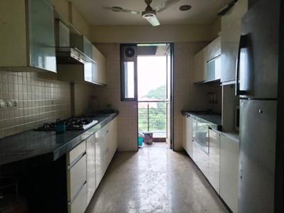 Kitchen Image of 2300 Sq.ft 3 BHK Apartment / Flat for rent in Supreme Pallacio, Baner Pune for Rs. 150000