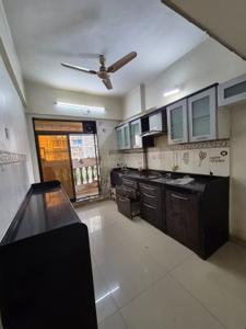 Kitchen Image of 1300 Sq.ft 3 BHK Apartment / Flat for rent in Nilambari, Airoli Navi Mumbai for Rs. 65000
