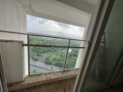 Balcony Image of 1750 Sq.ft 3 BHK Apartment / Flat for rent in Nerul Navi Mumbai for Rs. 100000