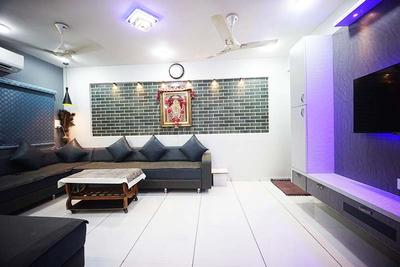 Hall Image of 1800 Sq.ft 3 BHK Apartment / Flat for sale in Ghatlodiya Ahmedabad for Rs. 10500000