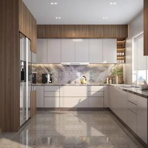 Kitchen Image of 2970 Sq.ft 3 BHK Apartment / Flat for sale in ABIL Imperial Atria Tower 2 , Baner Pune for Rs. 42000000
