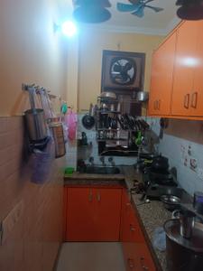 Kitchen Image of 720 Sq.ft 2 BHK Apartment / Flat for sale in Sanjay Garden, Gazipur New Delhi for Rs. 4000000
