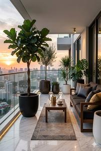 Hall Image of 869 Sq.ft 2 BHK Apartment / Flat for sale in Godrej Tower 4 Green Terraces Godrej City, Panvel Navi Mumbai for Rs. 12400000