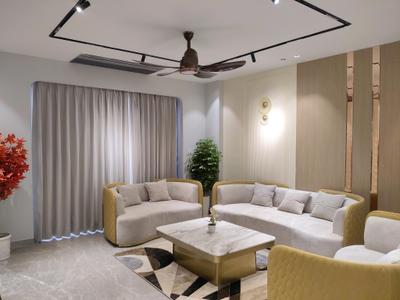 Living Room Image of 850 Sq.ft 1 BHK Builder Floor for rent in DLF Phase 3 Gurgaon for Rs. 30000