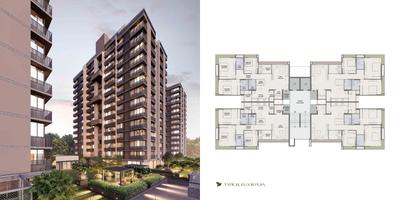 Image of 2400 Sq.ft 4 BHK Apartment / Flat for rent in Shivalik Green View, Shantigram, Ahmedabad for Rs. 45000