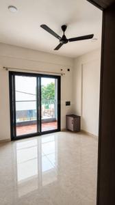 Hall Image of 750 Sq.ft 1 BHK Apartment / Flat for rent in Thanisandra Bengaluru for Rs. 23000