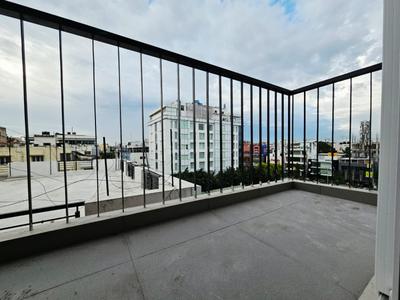 Balcony Image of 400 Sq.ft 1 RK Apartment / Flat for rent in Domlur Layout Bengaluru for Rs. 41000